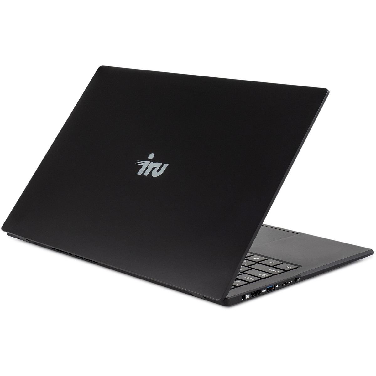 Ноутбук IRU Planio 15ING (N100 8Gb SSD512Gb Intel Iris Xe graphics 15.6 IPS FHD (1920x1080) Free DOS black 6000mAh)