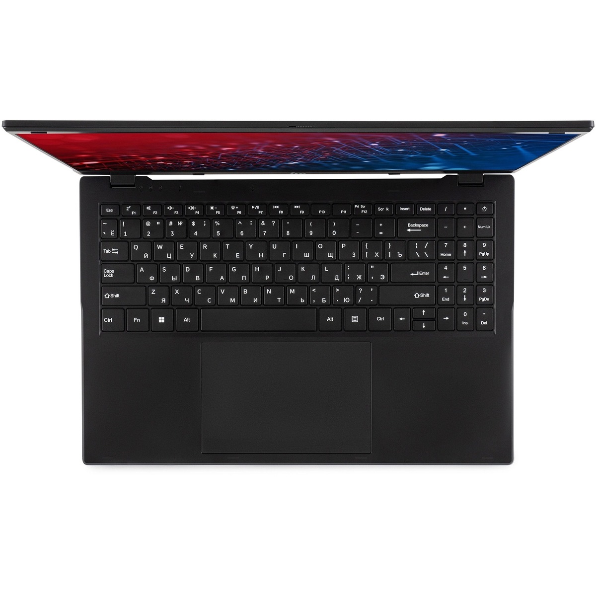 Ноутбук IRU Planio 15ING (N100 8Gb SSD512Gb Intel Iris Xe graphics 15.6 IPS FHD (1920x1080) Free DOS black 6000mAh)