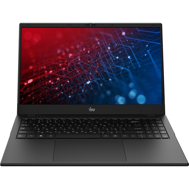 Ноутбук IRU Planio 15ING (N100 8Gb SSD512Gb Intel Iris Xe graphics 15.6 IPS FHD (1920x1080) Free DOS black 6000mAh)