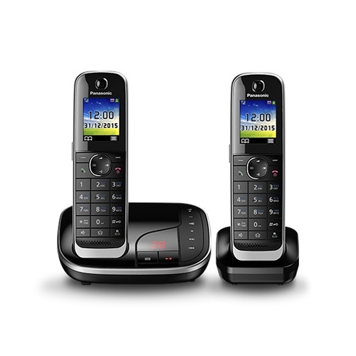 Р / Телефон Dect Panasonic KX-TGJ322RUB (Цвет: Black)