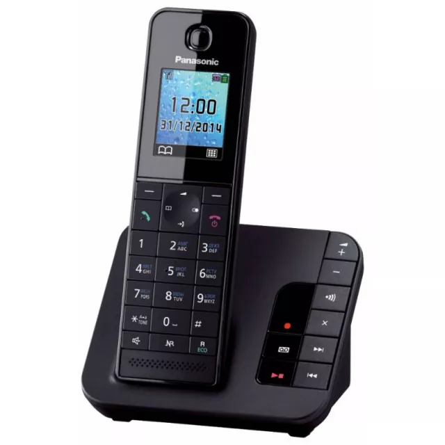 Р/Телефон Dect Panasonic KX-TGH220RUB (Цвет: Black)