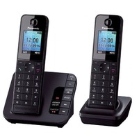 Р/Телефон Dect Panasonic KX-TGH222RUB (Цвет: Black)