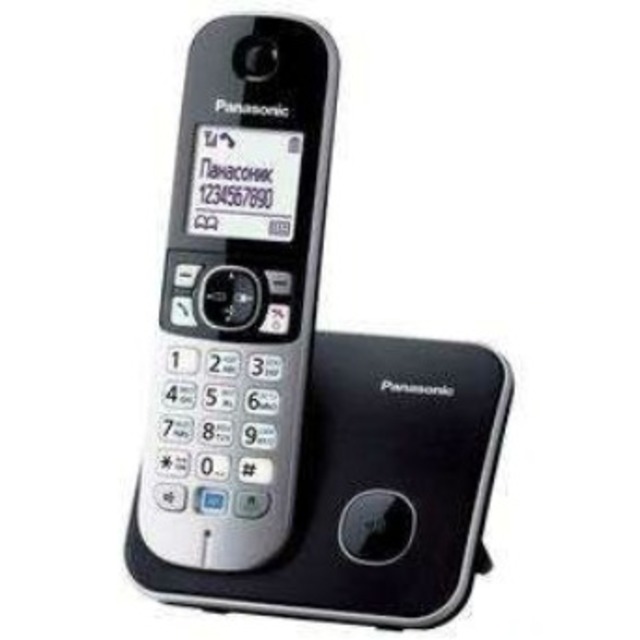 Р / Телефон Dect Panasonic KX-TG6811RUB (Цвет: Black)