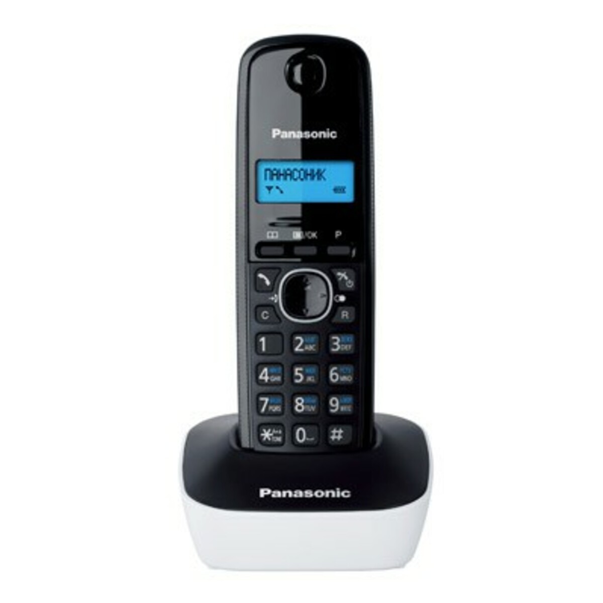 Р / Телефон Dect Panasonic KX-TG1611RUW (Цвет: White / Black)