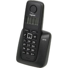Р/Телефон Dect Gigaset A116 (Цвет: Black)