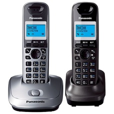 Р/Телефон Dect Panasonic KX-TG2512RU1 (Цвет: Gray Metallic)