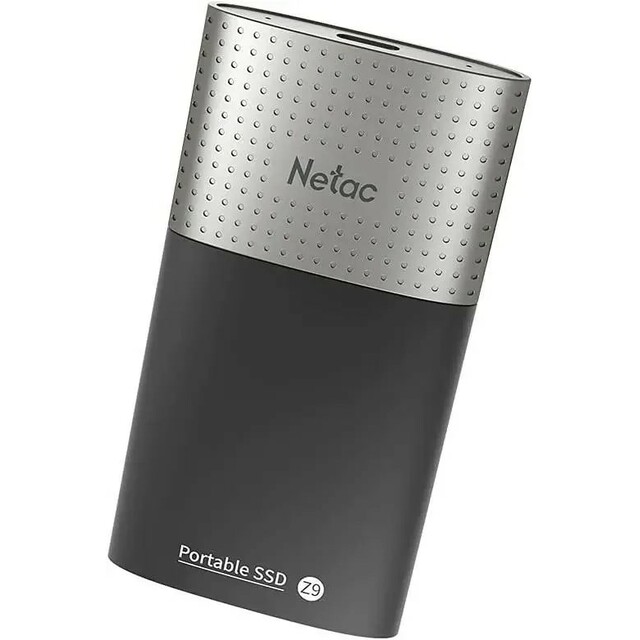 Накопитель SSD Netac USB-C 128Gb NT01Z9-128G-32BK Z9 (Цвет: Black)