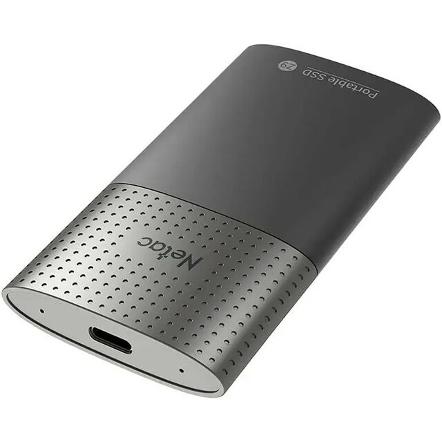 Накопитель SSD Netac USB-C 128Gb NT01Z9-128G-32BK Z9 (Цвет: Black)