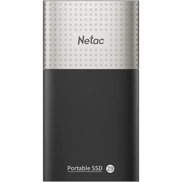 Накопитель SSD Netac USB-C 128Gb NT01Z9-128G-32BK Z9 (Цвет: Black)