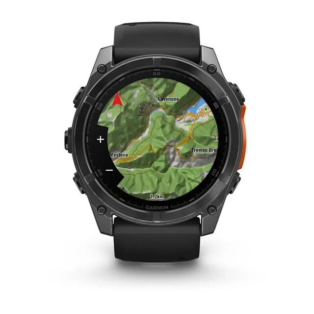 Умные часы Garmin Fenix 8 51мм Amoled, серый