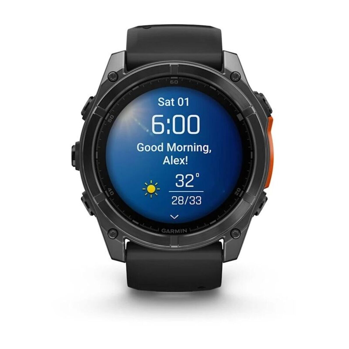 Умные часы Garmin Fenix 8 51мм Amoled, серый