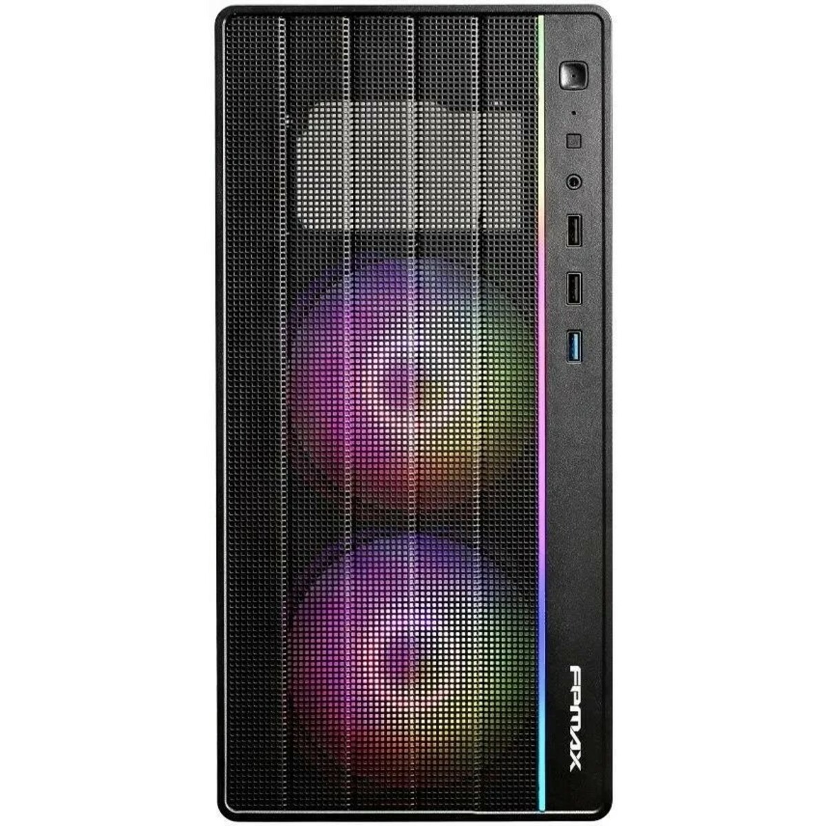 ПК IRU Game 520B5G (Ryzen 5 5600 3.5Ghz/16Gb DDR4/SSD512Gb/NVIDIA GeForce RTX12Gb/Free DOS/black)