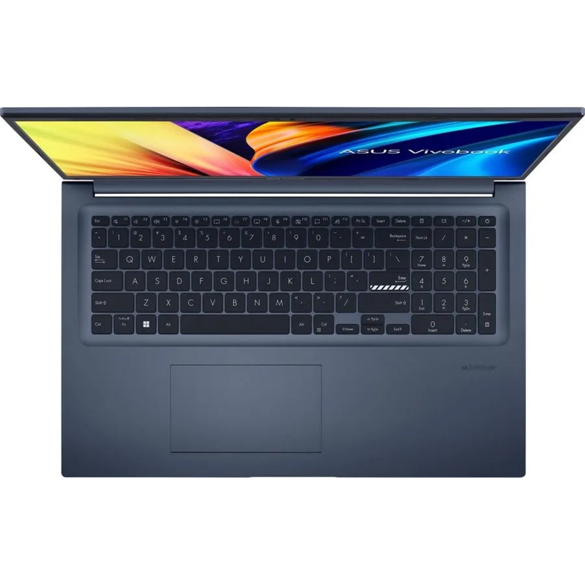 Ноутбук Asus Vivobook 17 M1702QA-AU082 Ryzen 7 5800H 16Gb SSD512Gb AMD Radeon 17.3 IPS FHD (1920x1080) noOS blue WiFi BT Cam (90NB0YA2-M003P0)