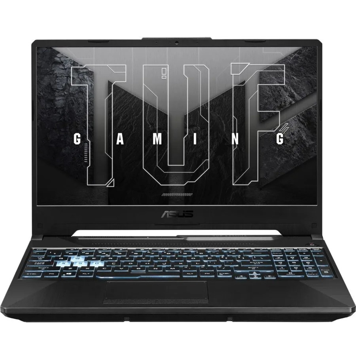 Ноутбук Asus TUF Gaming A15 FA506QM-HN128 Ryzen 7 5800H 8Gb SSD1Tb NVIDIA GeForce RTX 3060 6Gb 15.6 FHD (1920x1080) noOS, черный WiFi BT Cam