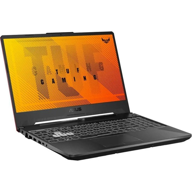 Ноутбук Asus TUF Gaming F15 FX506HE-HN012 Core i5 11400H 8Gb SSD512Gb NVIDIA GeForce RTX 3050 Ti 4Gb 15.6 IPS FHD (1920x1080) noOS black WiFi BT Cam (90NR0704-M02050)