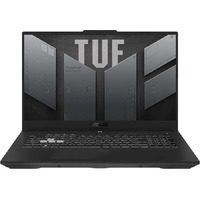 Ноутбук Asus TUF Gaming F17 FX707ZM-HX046 Core i7 12700H 16Gb SSD1Tb NVIDIA GeForce RTX 3060 6Gb 17.3 IPS FHD (1920x1080) noOS grey WiFi BT Cam