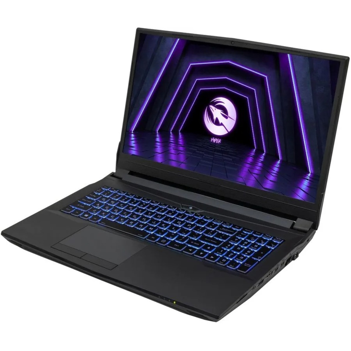 Ноутбук Hiper G16 Core i5 10400 16Gb SSD512Gb NVIDIA GeForce RTX 3070 8Gb 16.1 IPS FHD (1920x1080) Linux BT Cam