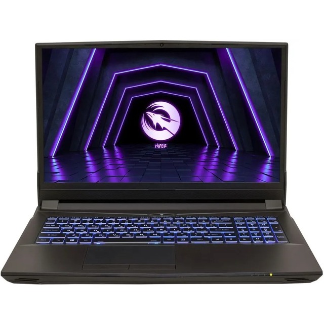 Ноутбук Hiper G16 Core i5 10400 16Gb SSD512Gb NVIDIA GeForce RTX 3070 8Gb 16.1 IPS FHD (1920x1080) Linux BT Cam