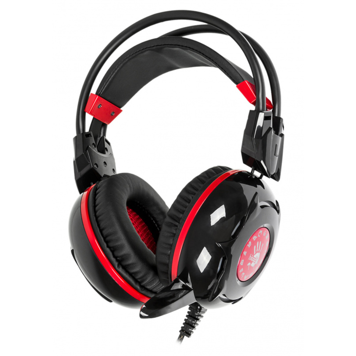 Компьютерная гарнитура A4Tech X7-G300 черный USB for gamer