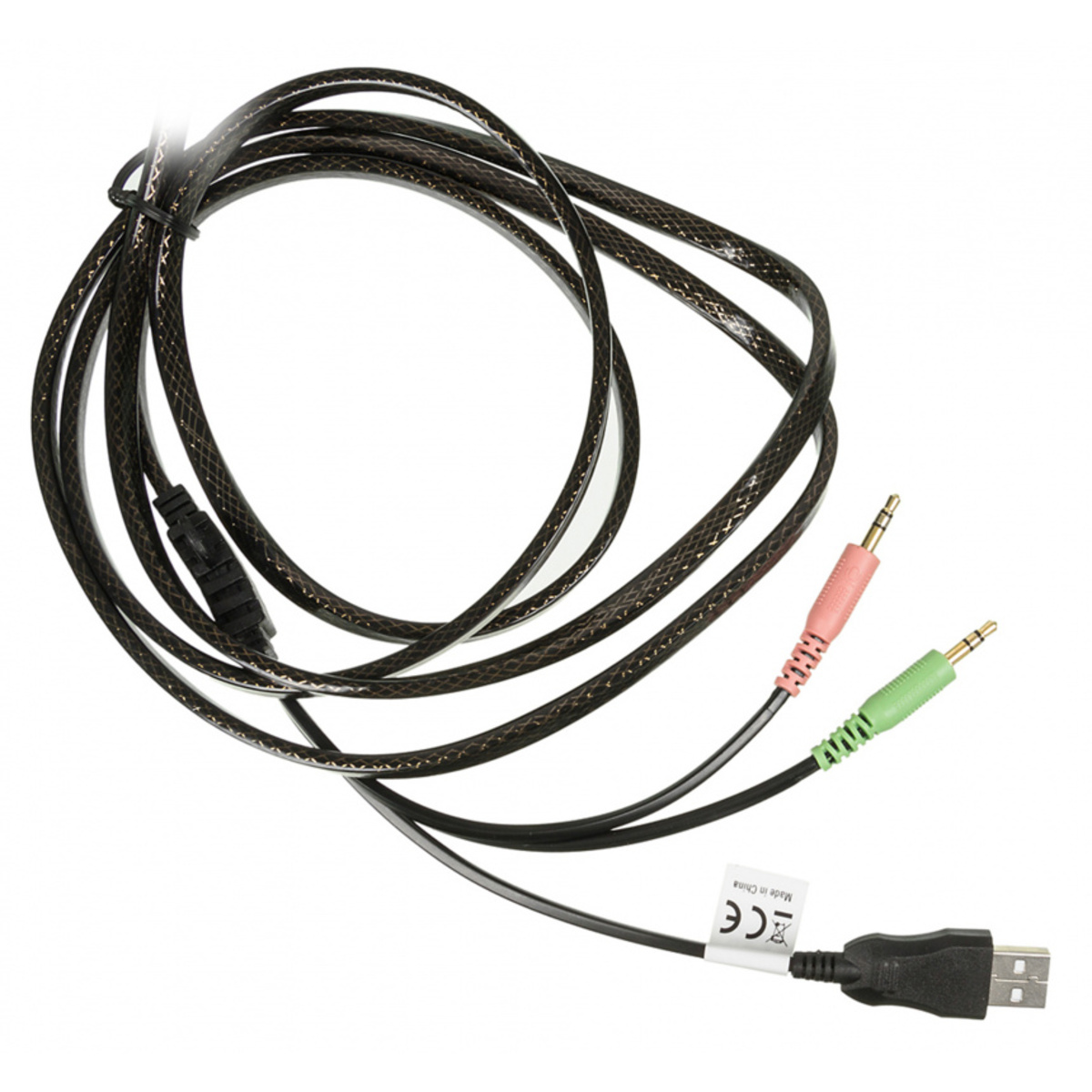 Компьютерная гарнитура A4Tech X7-G300 черный USB for gamer