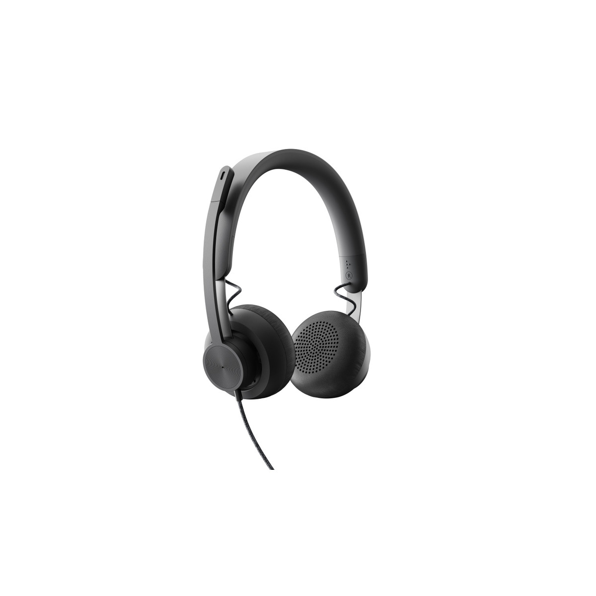 Компьютерная гарнитура Logitech Zone Wired Teams (Цвет: Black)