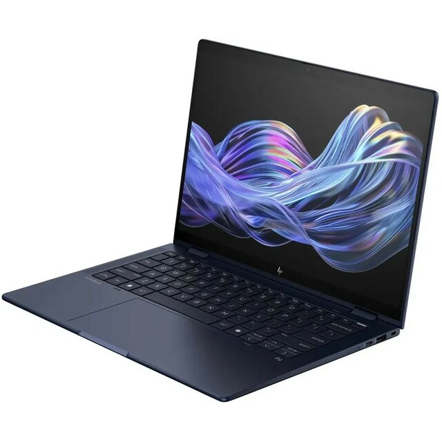 Ноутбук HP EliteBook X Flip G1i (Core Ultra 7 258V 2.2Ghz/32Gb LPDDR5x/SSD2Tb/Intel Arc/14 /Windows 11 Pro/dk.blue) (CW0V3ET)