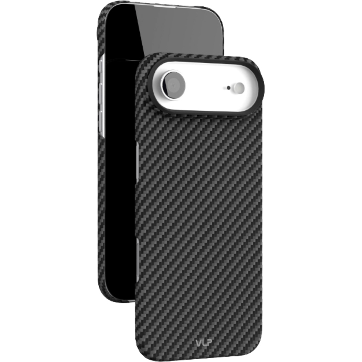 Чехол-накладка VLP Kevlar Case with MagSafe для смартфона Apple iPhone Air, черный