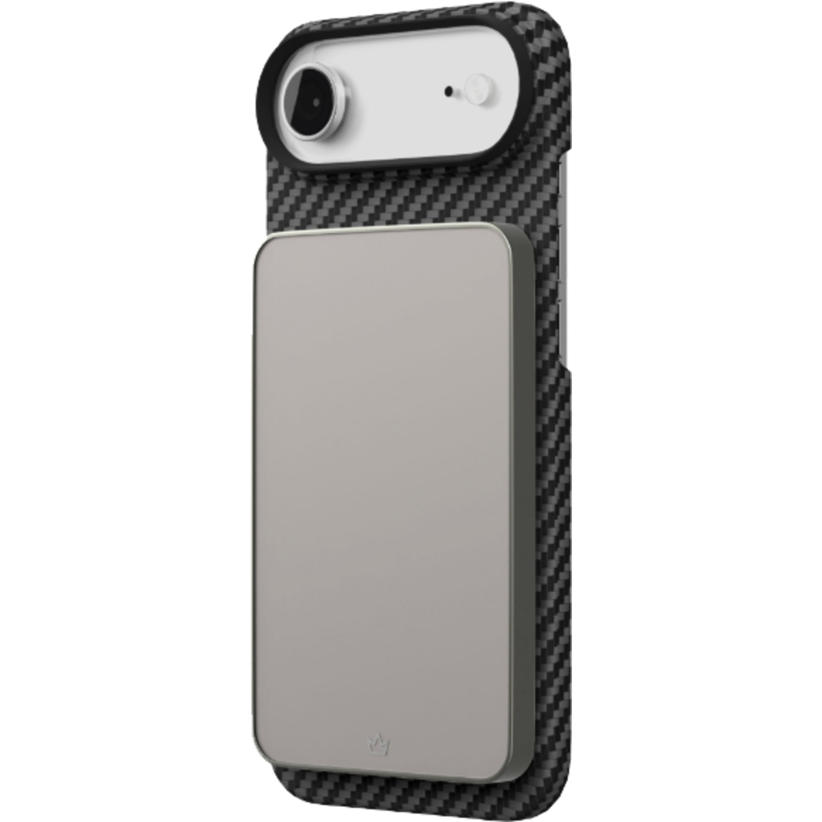 Чехол-накладка VLP Kevlar Case with MagSafe для смартфона Apple iPhone Air, черный