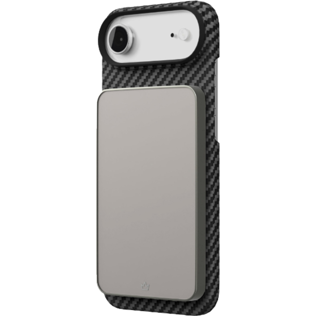 Чехол-накладка VLP Kevlar Case with MagSafe для смартфона Apple iPhone Air, черный