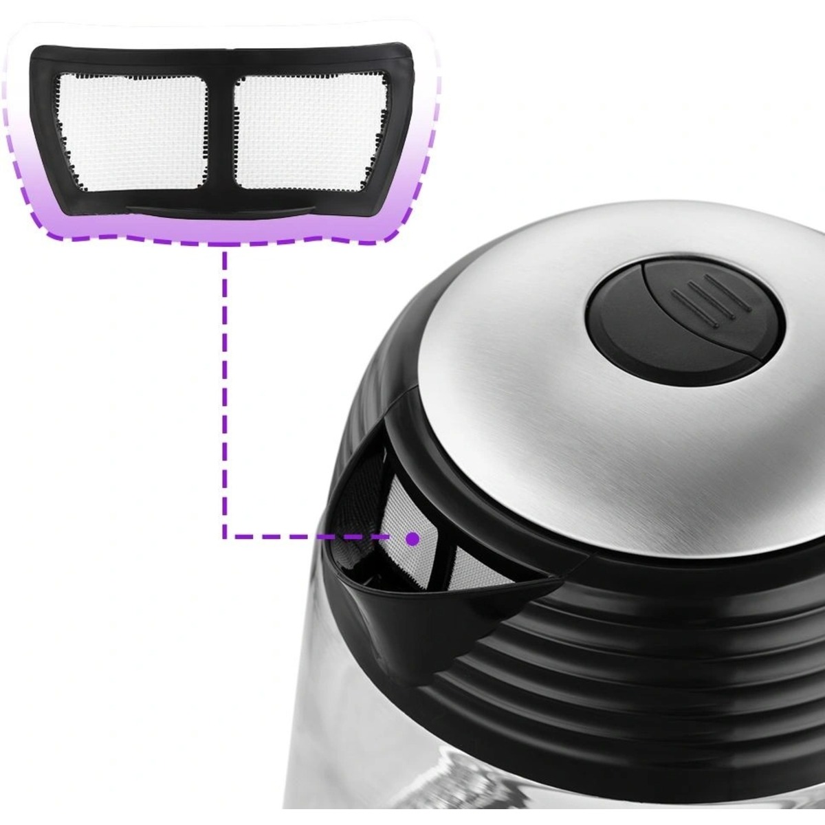 Чайник Kitfort КТ-6126, черный