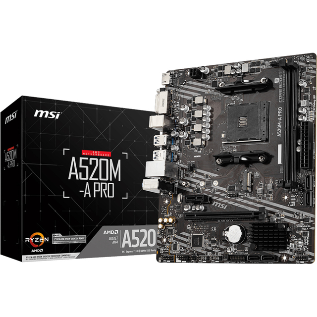 Материнская плата MSI A520M-A PRO