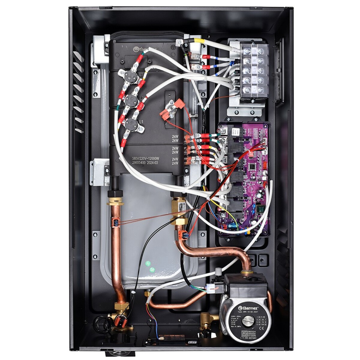 Электрический котел Thermex Boss 12 Wi-Fi (Black), черный