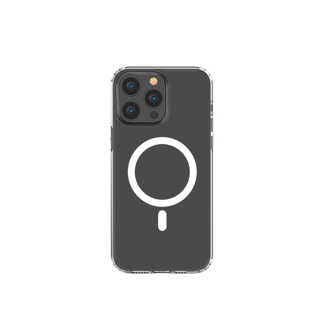 Чехол противоударный Devia Pure Clear Magnetic Shockproof Case для iPhone 14 Pro (Цвет: Clear)