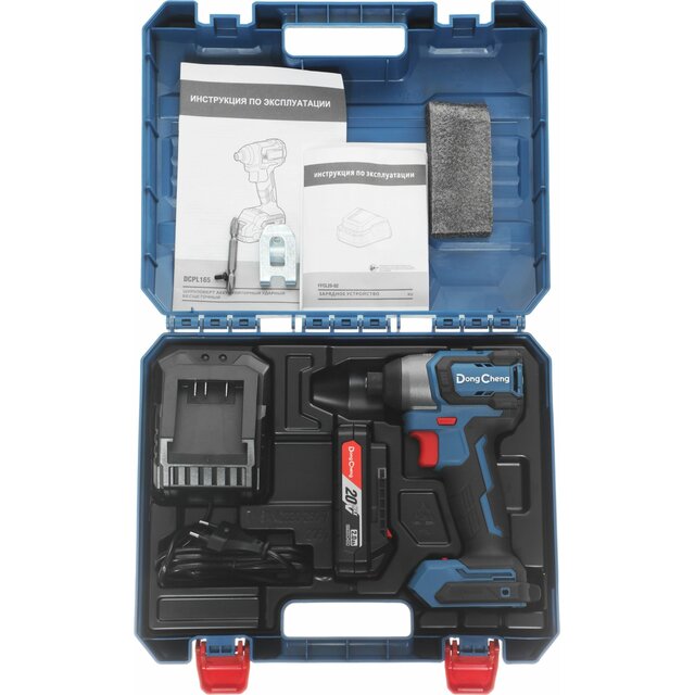 Гайковерт DongCheng DCPL165 (Цвет: Blue)