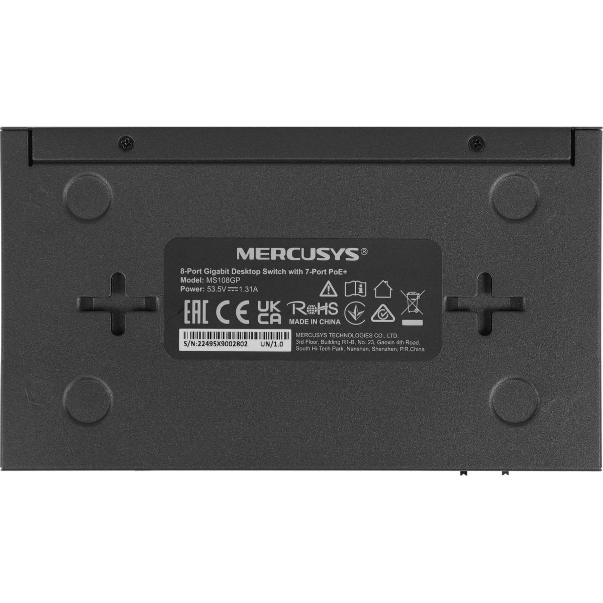 Коммутатор Mercusys MS108GP