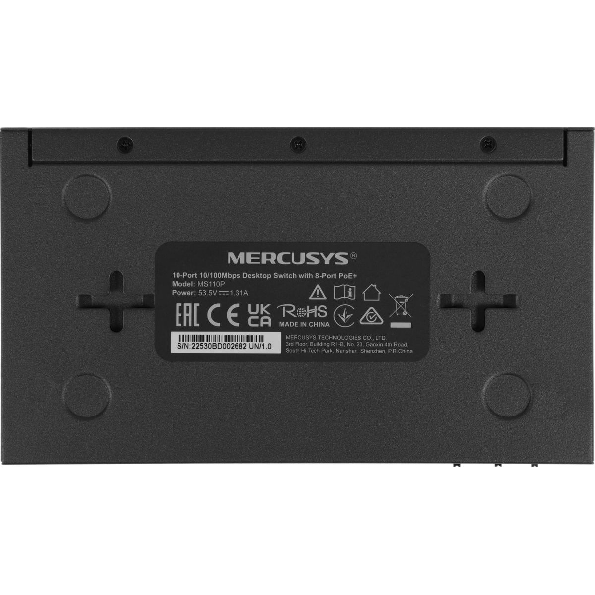 Коммутатор Mercusys MS110P