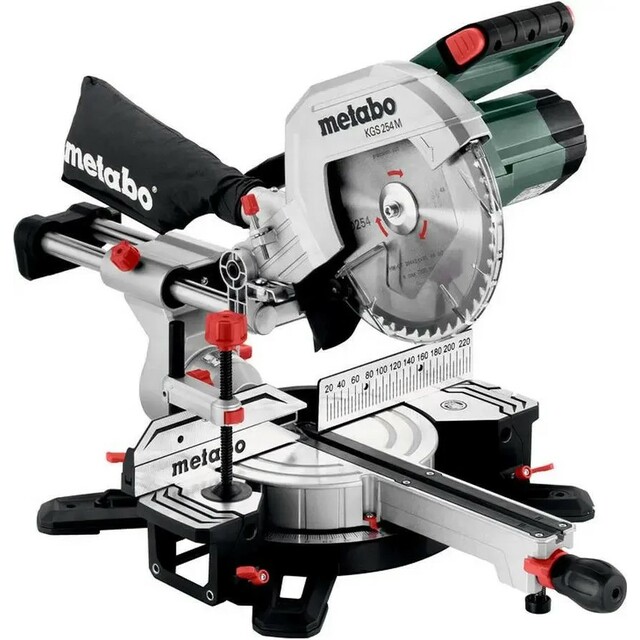 Торцовочная пила Metabo KGS 254 M (Цвет: Green)