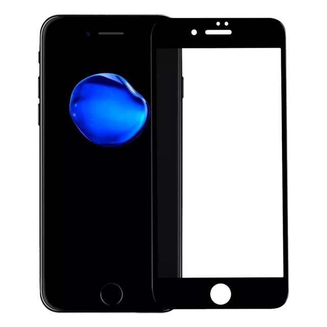 Защитная стеклопленка Glass Pro+ Premium Tempered для смарфона iPhone 7 Plus/8 Plus, черный