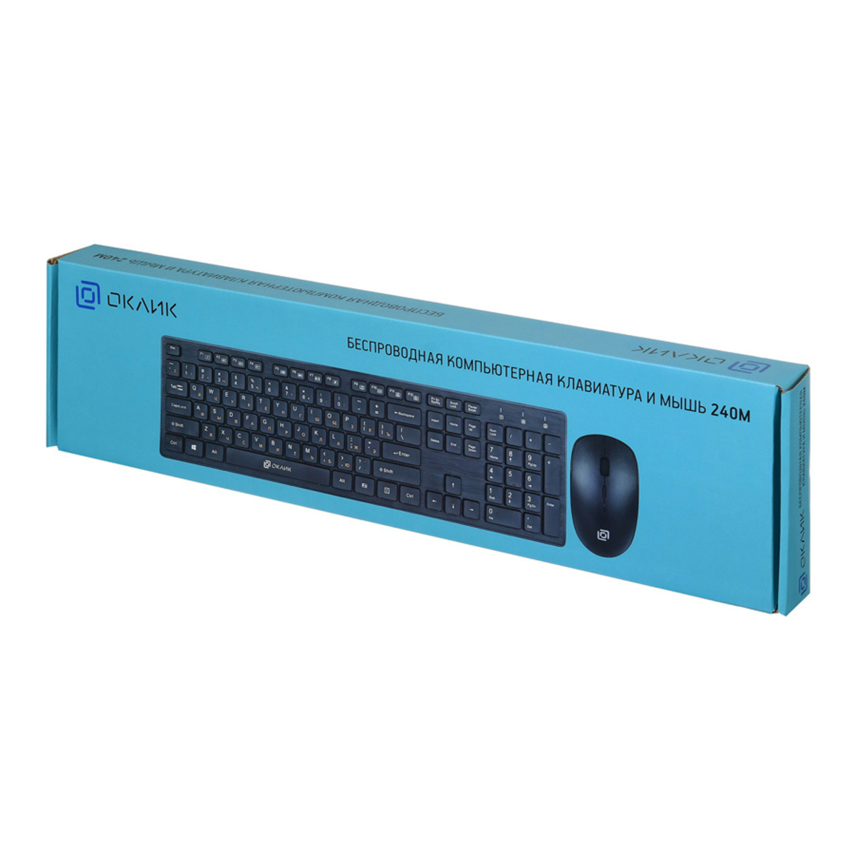 Клавиатура + мышь Оклик 240M (Цвет: Black)