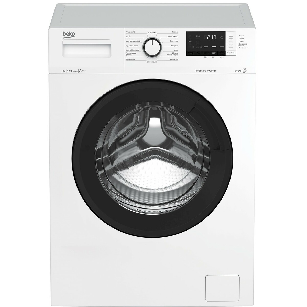Стиральная машина Beko WSRE8612XAWI, белый