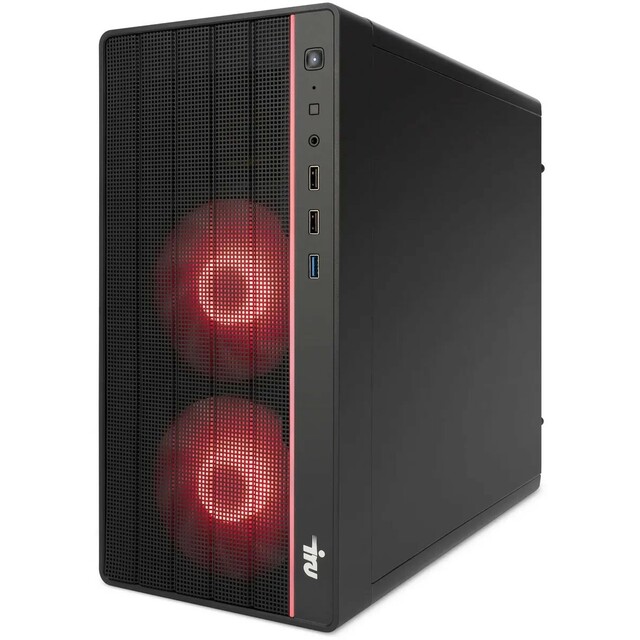 ПК IRU Game 510H6SEA (Core i5 13400F/16Gb DDR4/SSD512Gb/NVIDIA GeForce RTX 4060 8Gb/Free DOS/black) 