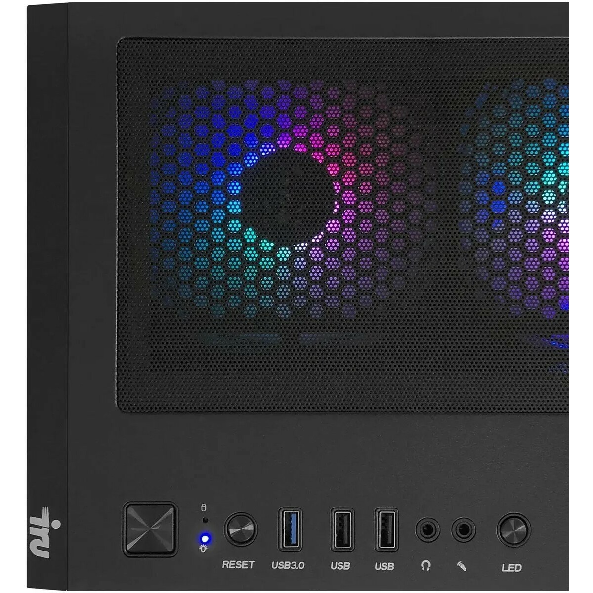 ПК IRU Game 710Z7GP (Core i7 12700F 2.1Ghz / 64Gb DDR5 / SSD1Tb / NVIDIA GeForce RTX 4080 Super 16Gb / FreeDOS / black) 
