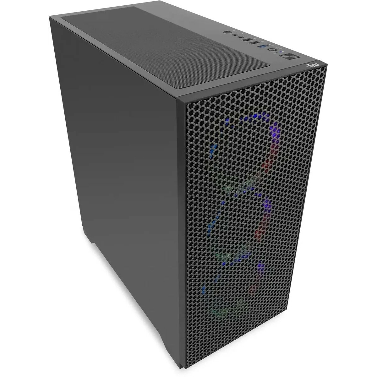 ПК IRU Game 710Z7GP (Core i7 12700F/32Gb DDR5/SSD1Tb/AMD Radeon RX 7700XT 12Gb/Free DOS/black) 