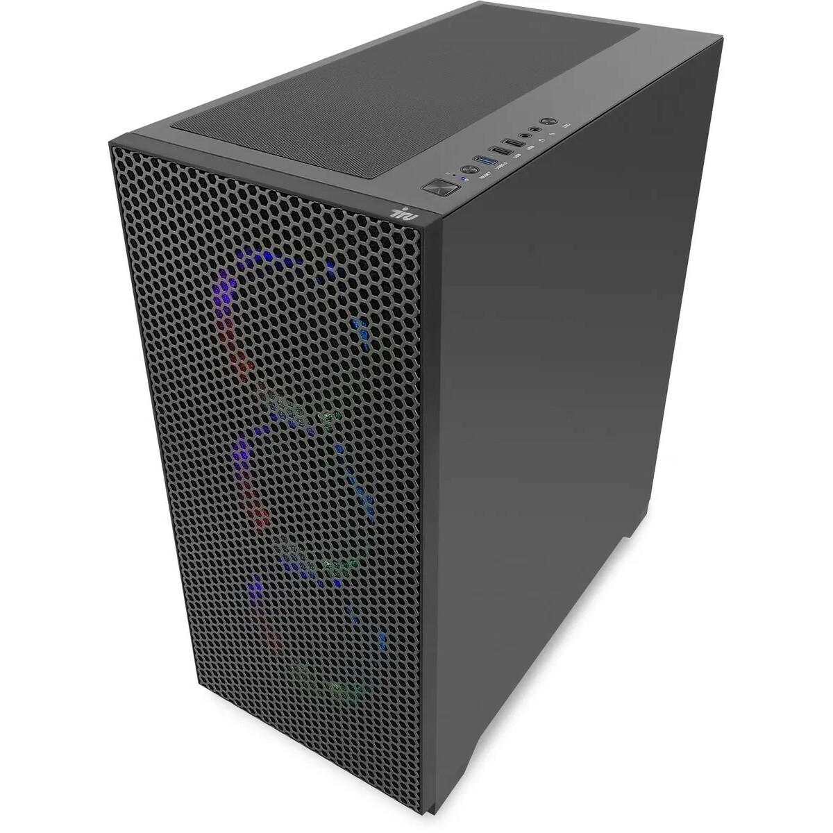 ПК IRU Game 710Z7GP (Core i7 12700F/32Gb DDR5/SSD1Tb/AMD Radeon RX 7700XT 12Gb/Free DOS/black) 