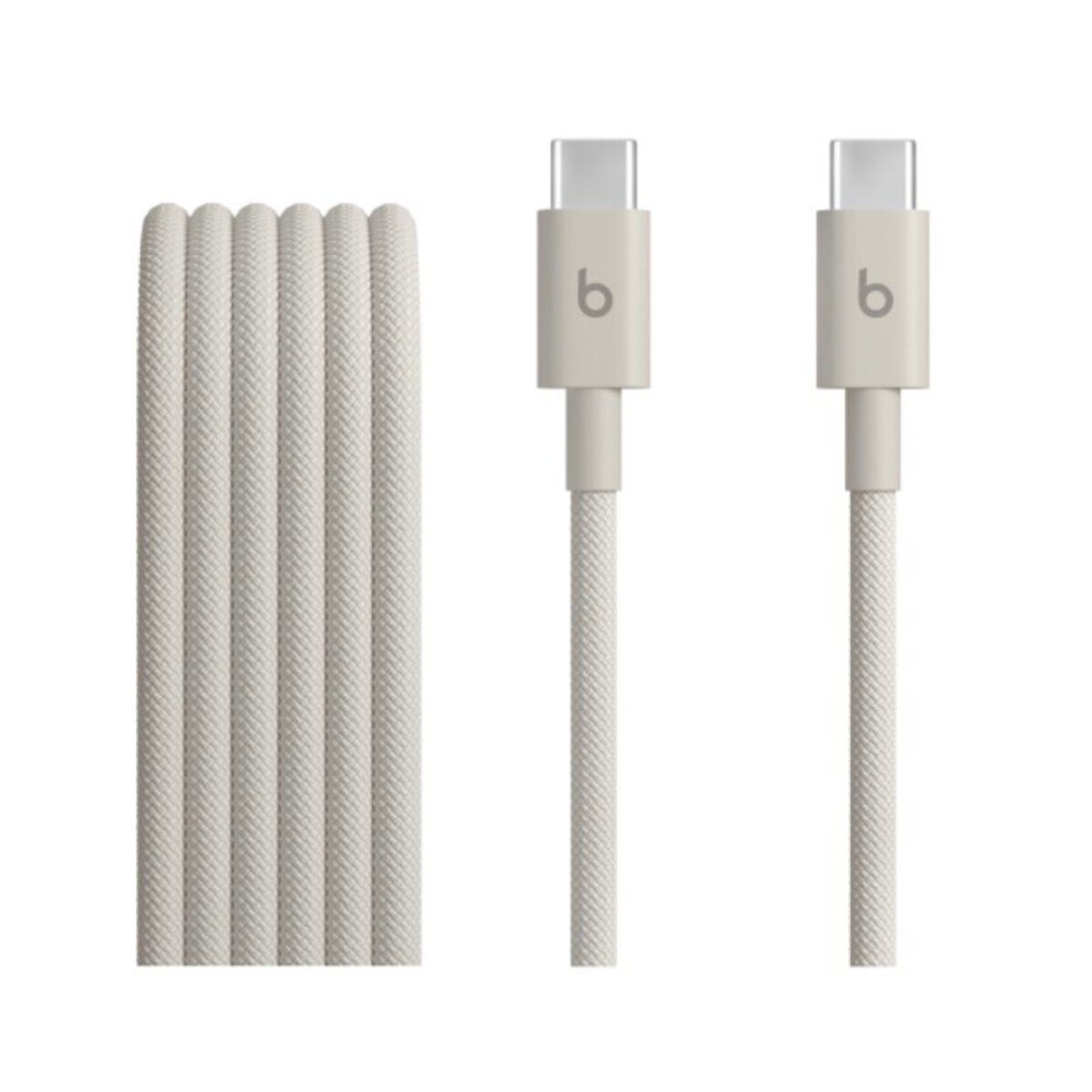 Кабель Beats USB-C to USB-C Woven Cable (1.5 m), бежевый