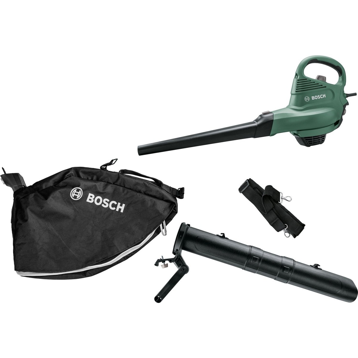 Воздуходувка-пылесос Bosch UniversalGardenTidy 3000 (Цвет: Green)