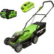 Газонокосилка роторная Greenworks G40LM3..
