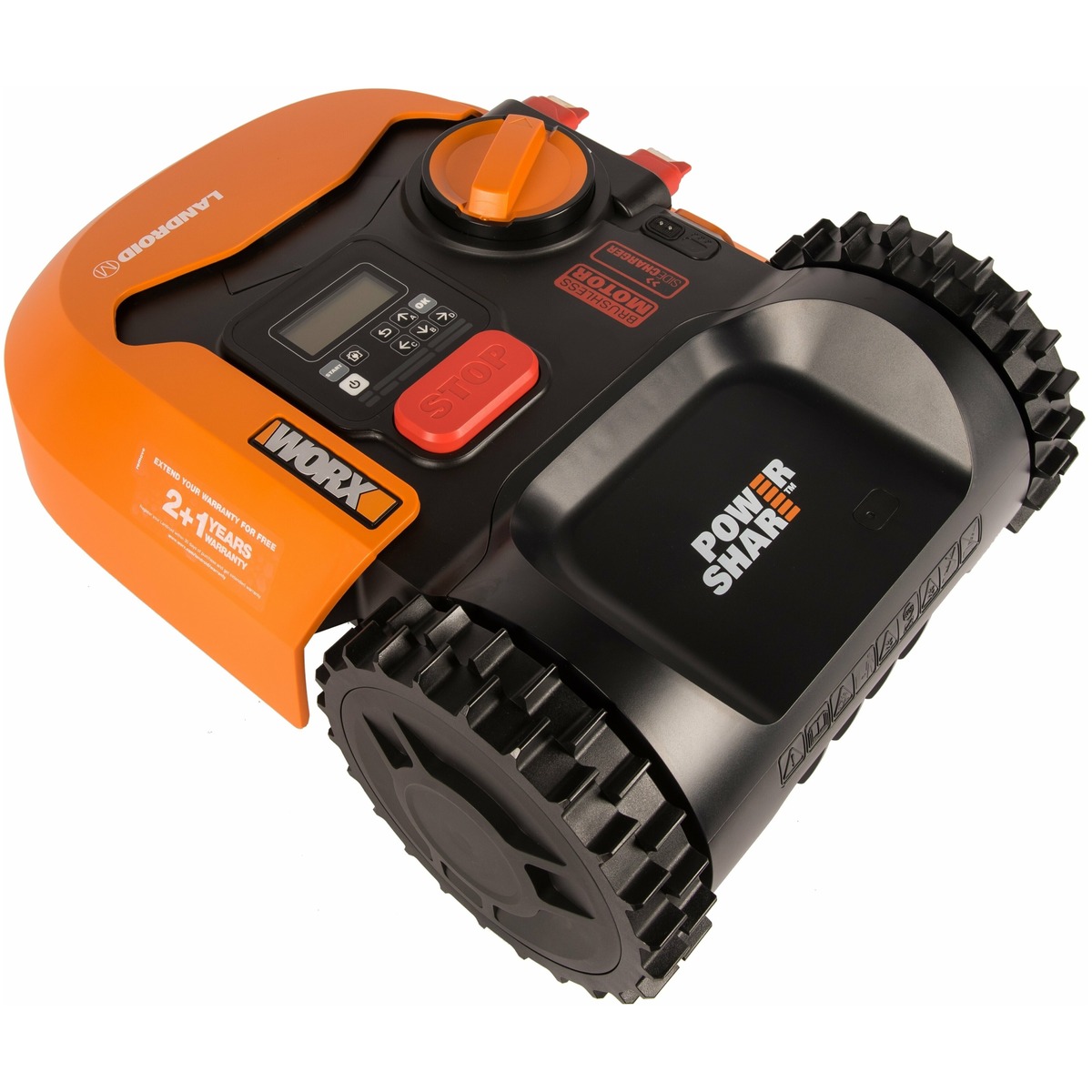 Электрическая газонокосилка Worx Landroid M WR143E (Цвет: Orange)