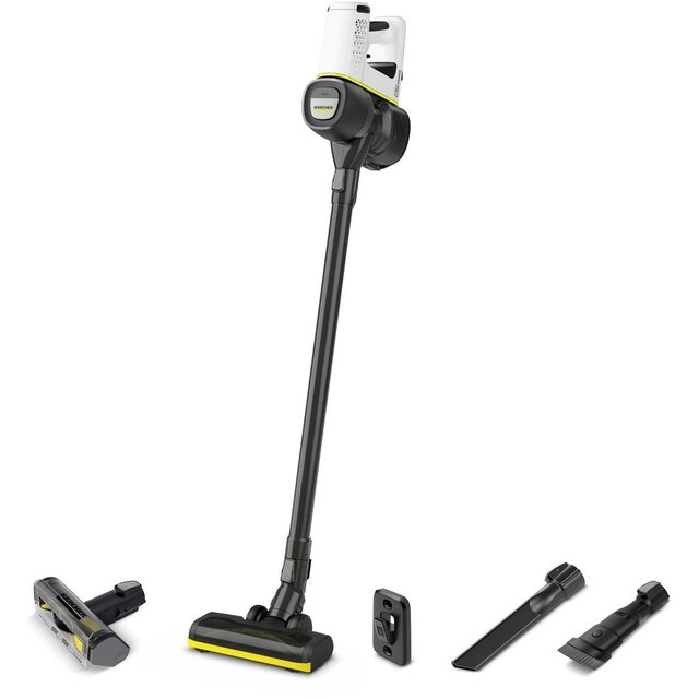 Пылесос Karcher VC 4 Cordless myHome Pet, черный / белый Пылесос Karcher VC 4 Cordless myHome Pet, черный / белый