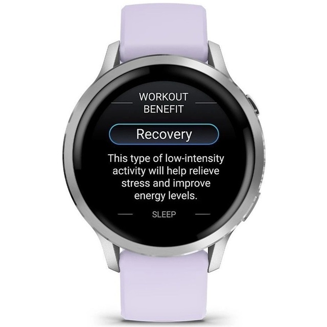 Умные часы Garmin Venu 4 41mm (Цвет: Silver/Periwinkle)